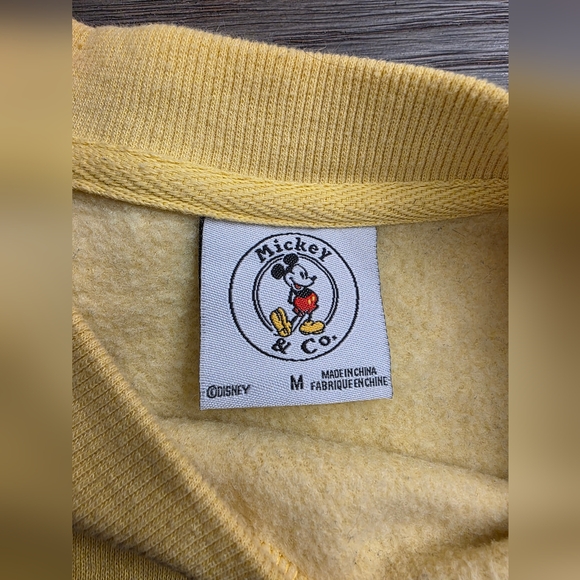 Mickey Mouse Rainbow Sweatshirt Adult Medium Unisex Vintage 🚢 - Picture 3 of 6